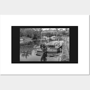 Leisure boat on the River Ant, Barton Turf Posters and Art